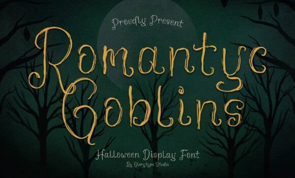 Romantyc Goblins Font - Featured Image