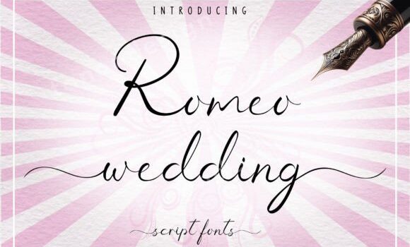 Romeo Wedding Font Fonts Free Download Romeo Wedding Font - Featured Image