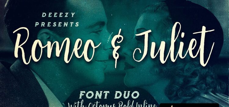 Romeo & Juliet Font Duo Font Fonts Free Download Romeo & Juliet Font Duo Font - Featured Image