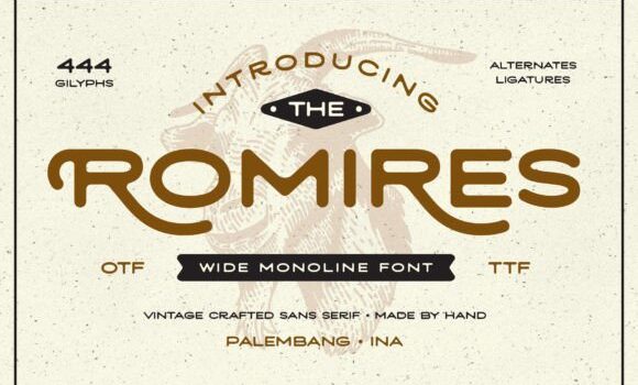 Romires Font - Featured Image