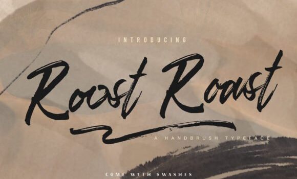 Roost-Roast Font - Featured Image