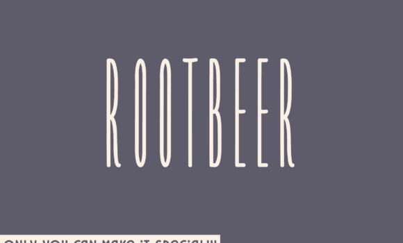 Rootbeer Font - Featured Image