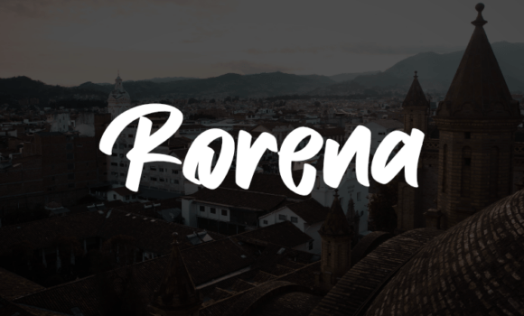 Rorena Font - Featured Image