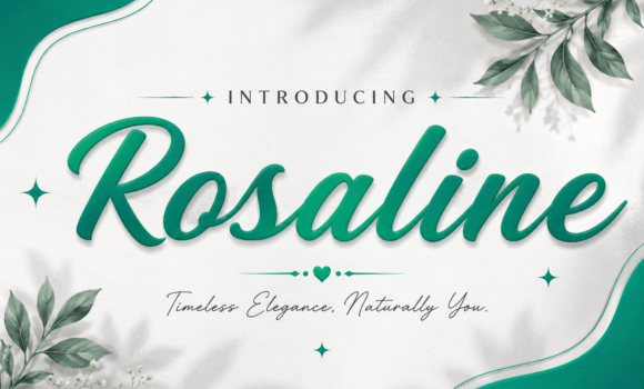 Rosaline Font - Featured Image