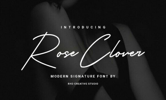 Rose Clover Font - Featured Image