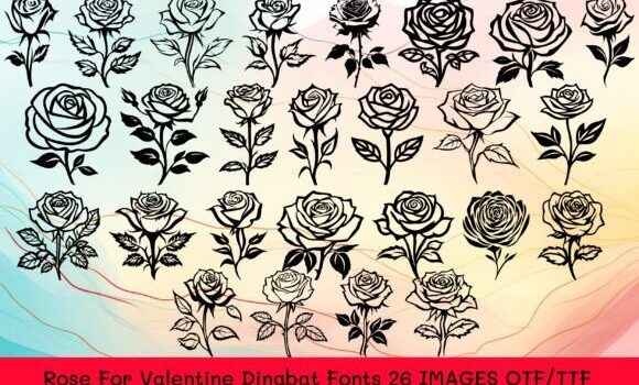 Rose for Valentine Font Fonts Free Download Rose for Valentine Font - Featured Image