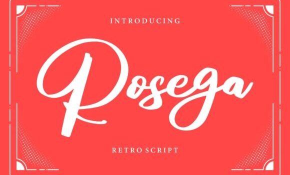 Rosega Font - Featured Image