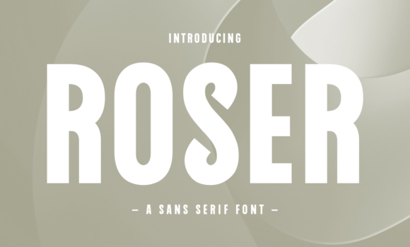 Roser Font Fonts Free Download Roser Font - Featured Image