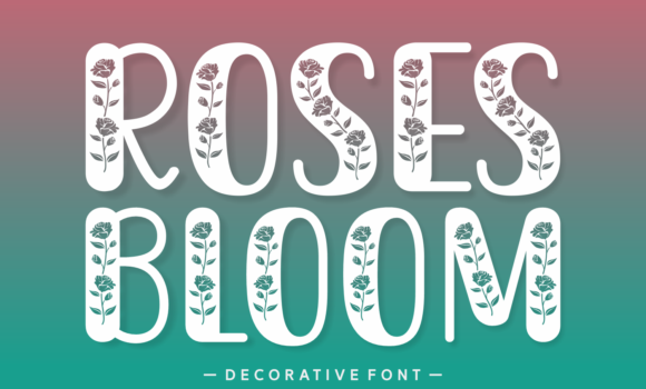 Roses Bloom Font Fonts Free Download Roses Bloom Font - Featured Image