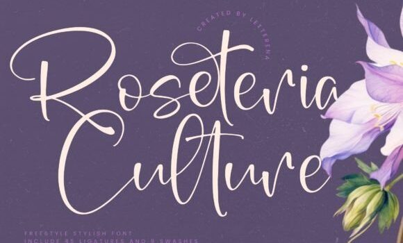 Roseteria Culture Font Fonts Free Download Roseteria Culture Font - Featured Image