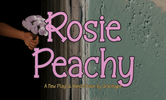 Rosie Peachy Font - Featured Image