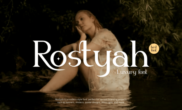 Rostyah Font - Featured Image