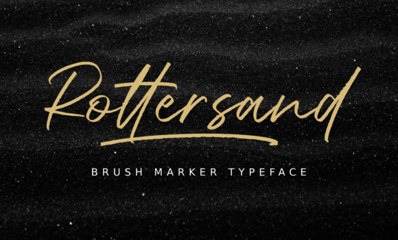 Rottersand Font - Featured Image