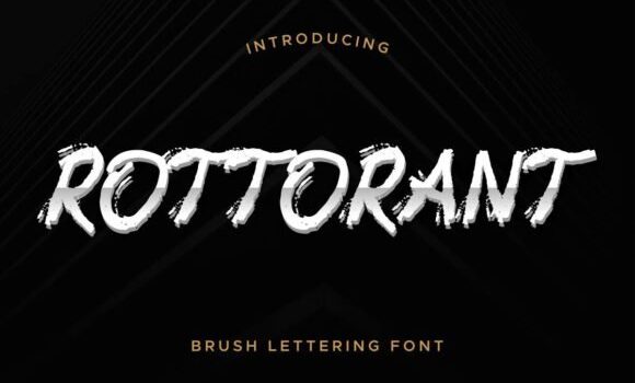 Rottorant Font - Featured Image