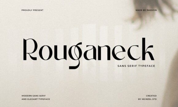 Rouganeck Font - Featured Image