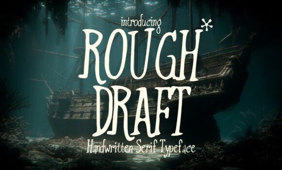 Rough Draft Font Fonts Free Download Rough Draft Font - Featured Image