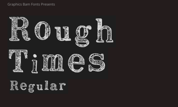 Rough Times Regular Font Font Fonts Free Download Rough Times Regular Font Font - Featured Image