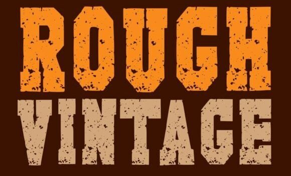 Rough Vintage Font - Featured Image