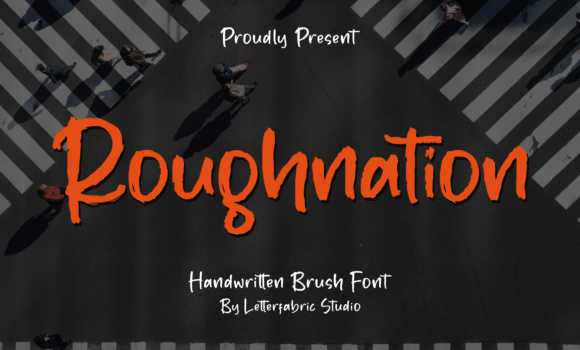 Roughnation Font - Featured Image