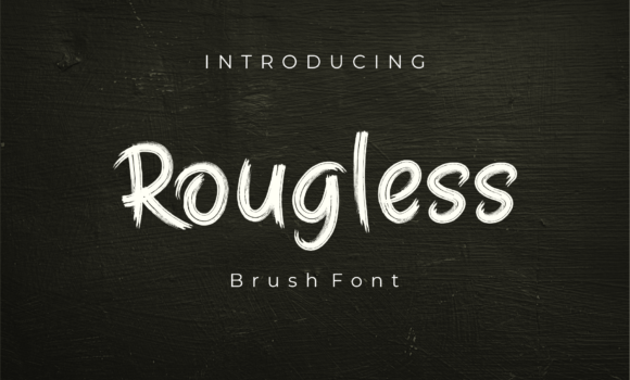 Rougless Font - Featured Image