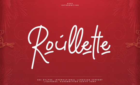 Roullette Font Fonts Free Download Roullette Font - Featured Image