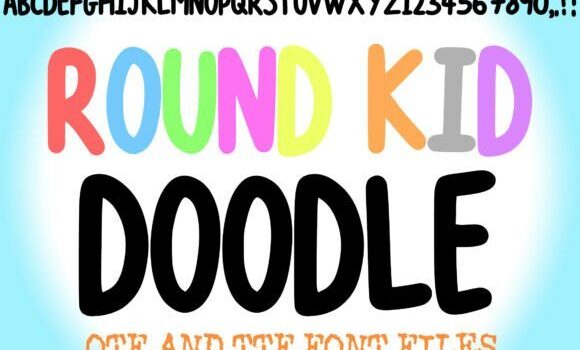 Round Kid Doodle Font Fonts Free Download Round Kid Doodle Font Fonts Free Download