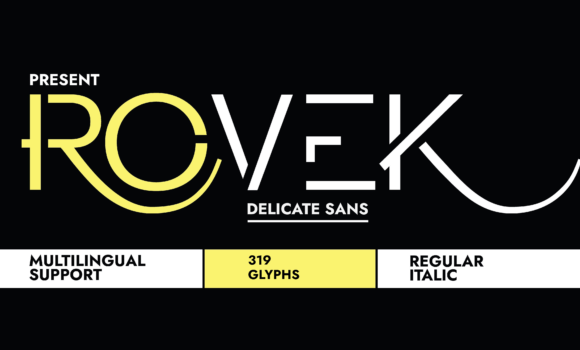 Rovek Font - Featured Image