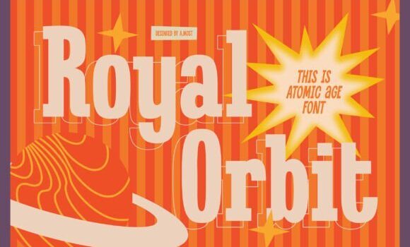 Royal Orbit Font - Featured Image