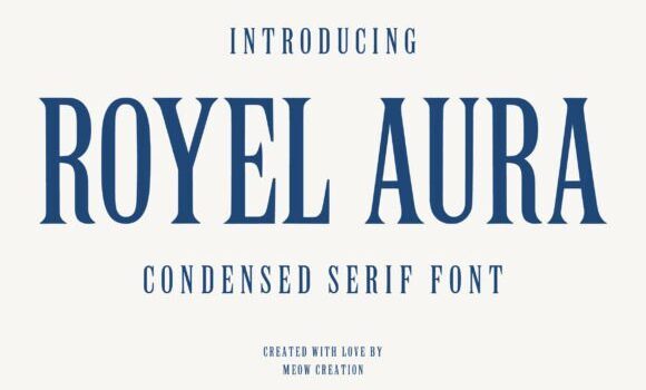 Royel Aura Font Fonts Free Download Royel Aura Font - Featured Image