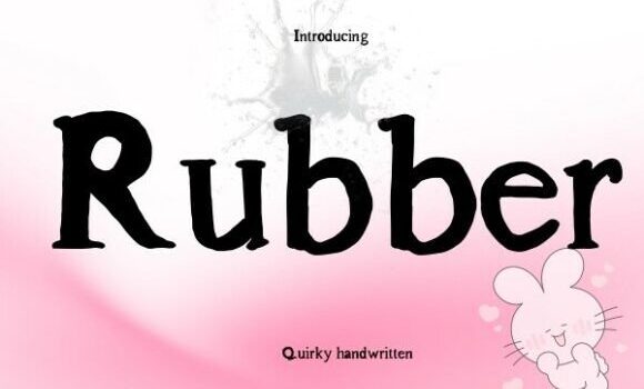Rubber Font - Featured Image
