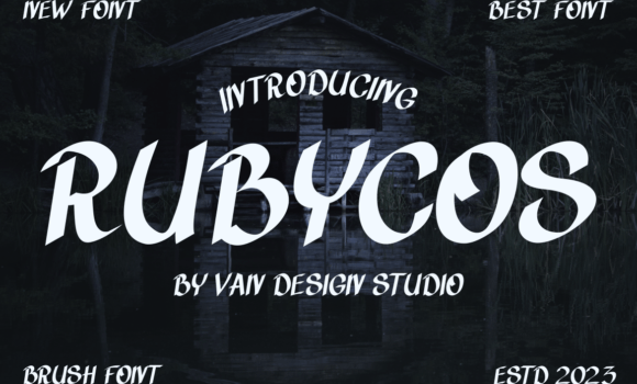 Rubycos Font Fonts Free Download Rubycos Font - Featured Image