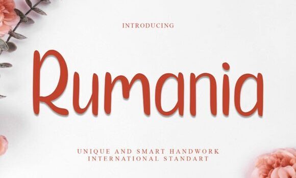 Rumania Font Fonts Free Download Rumania Font - Featured Image