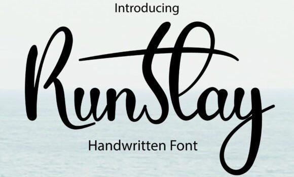 Runstay Font - Featured Image
