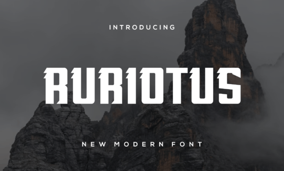 Ruriotus Font Fonts Free Download Ruriotus Font - Featured Image