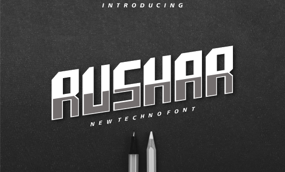 Rushar Font - Featured Image