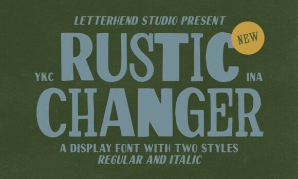 Rustic Changer Font - Featured Image