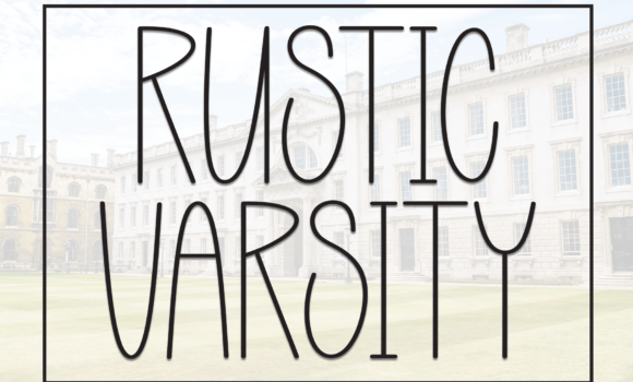Rustic Varsity Font Fonts Free Download Rustic Varsity Font - Featured Image