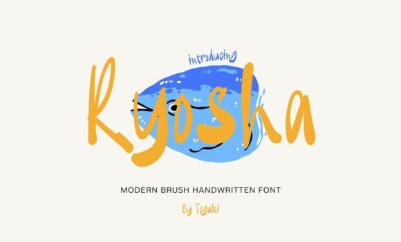 Ryosha Font Fonts Free Download Ryosha Font - Featured Image