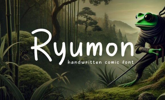 Ryumon Font - Featured Image