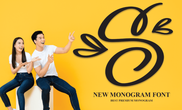 S Monogram Font - Featured Image