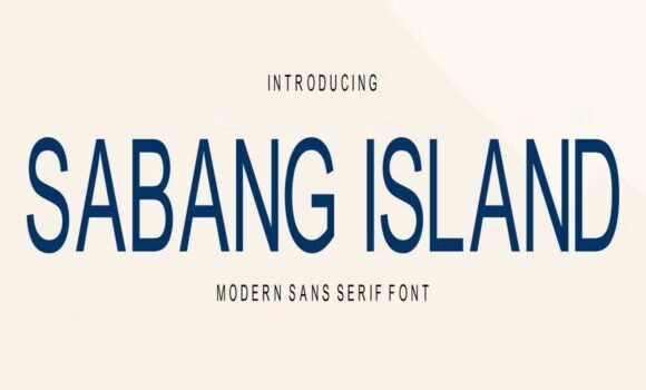 Sabang Island Font Fonts Free Download Sabang Island Font - Featured Image