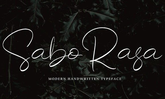 Saborasa Font - Featured Image