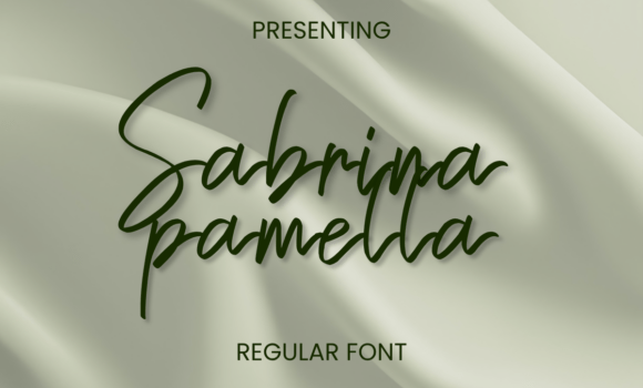 Sabrina Pamella Font Fonts Free Download Sabrina Pamella Font - Featured Image