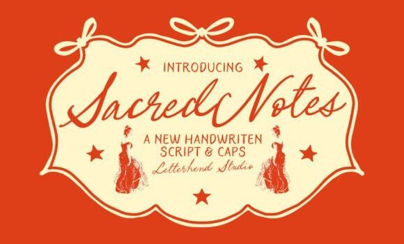 Sacred Notes Duo Font - Featured Image