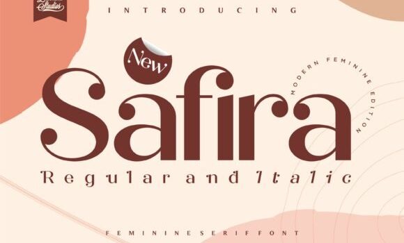 Safira Font - Featured Image
