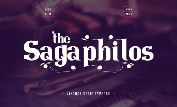 Sagaphilos Font - Featured Image