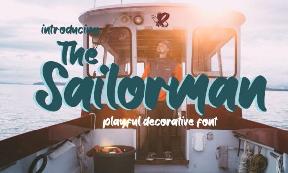 Sailorman Font - Featured Image
