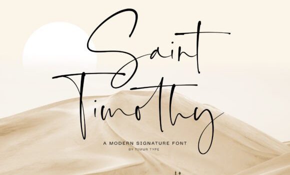Saint Timothy Font - Featured Image
