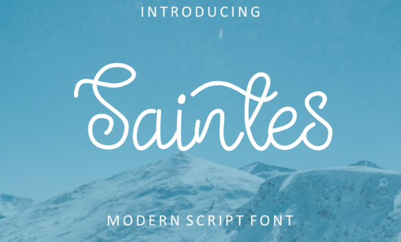 Saintes Font Fonts Free Download Saintes Font - Featured Image