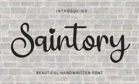 Saintory Font - Featured Image
